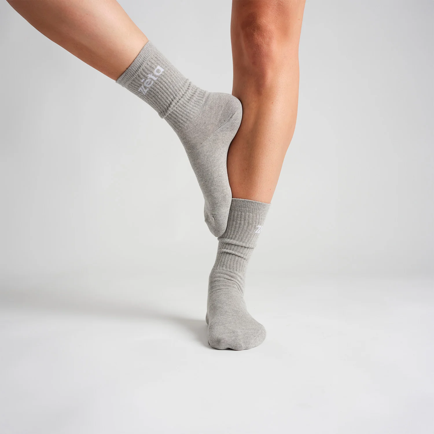 Duo Chaussettes Gris/Rose - Image 3