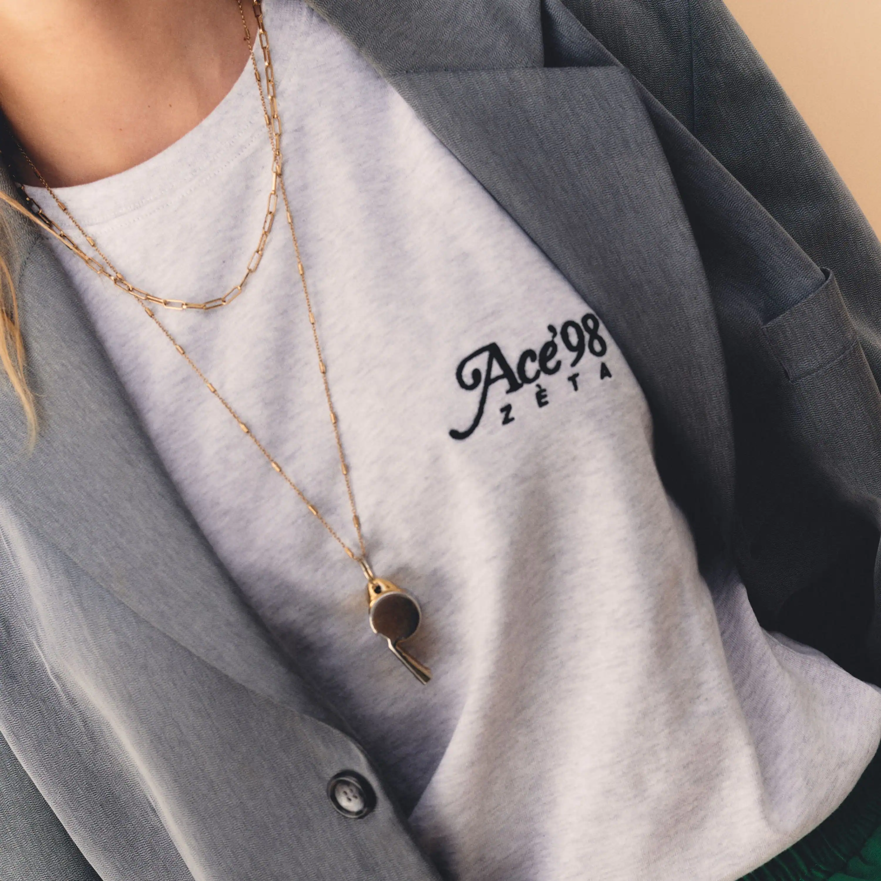 T-shirt Ace'98 gris - Image 5