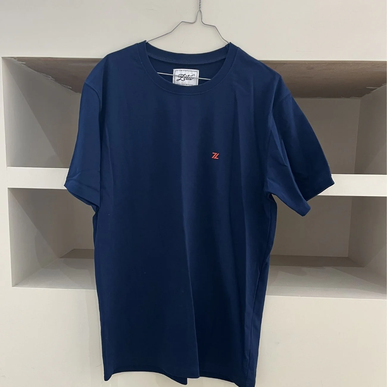 T-shirt Navy - L (Seconde main) - Image 2