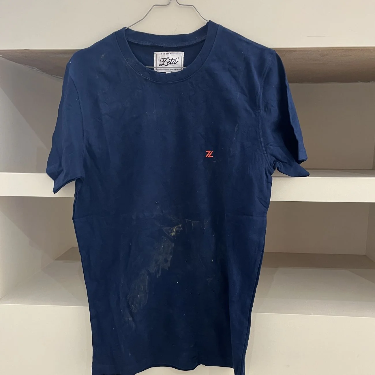 T-shirt Navy - S (Seconde main) - Image 2